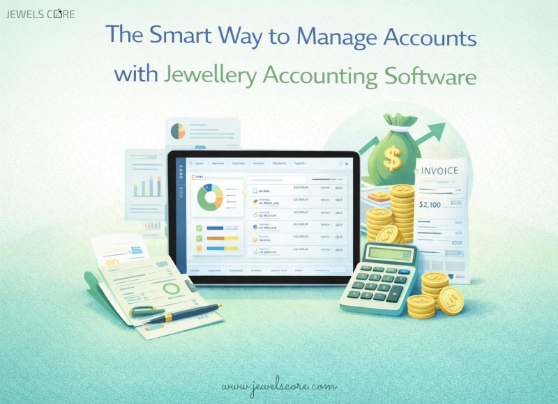 Manage Accounts with Jewellery Accounting Software